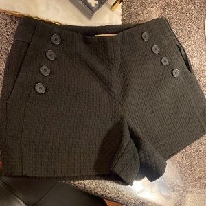 Ann Taylor Loft Black Riviera Shorts